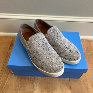 Jack Rogers Ronnie Slip-On Sneaker Grey Size 8.5 M